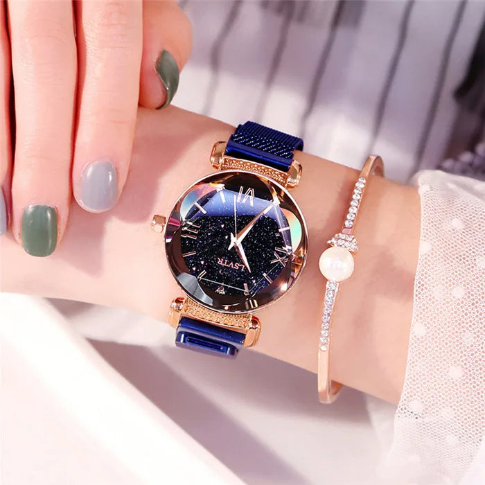 Reloj The Diamond Cosmos💎+ Brazalete de obsequio🌙