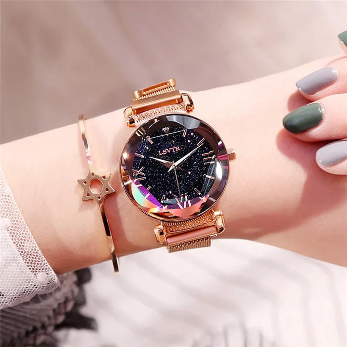 Reloj The Diamond Cosmos💎+ Brazalete de obsequio🌙