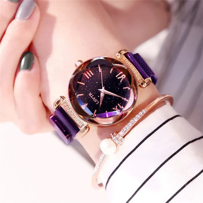 Reloj The Diamond Cosmos💎+ Brazalete de obsequio🌙